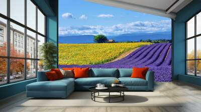 Provence rural landscape Wall mural