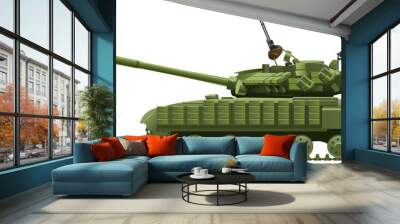 modern heavy tank Wall mural