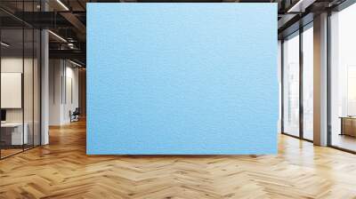 Blank light blue paper texture background suitable for various templates. Wall mural