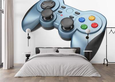 Gamepad controller isolated Wall mural