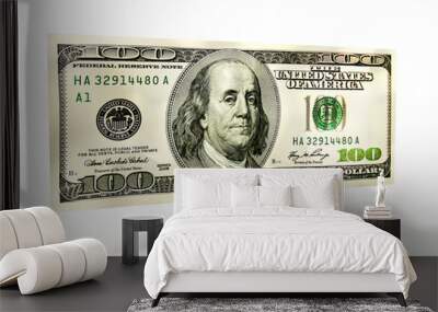 hundred dollars Wall mural