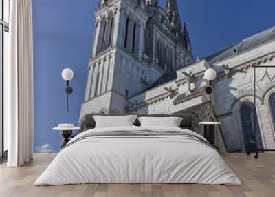 Cathedral in Angers Wall mural