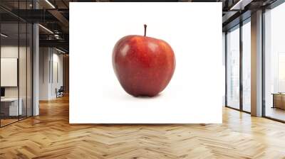 Apple on a white background Wall mural