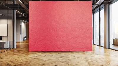 Red paper texture, background with space for text or image. Wall mural