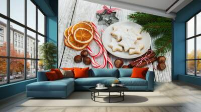 Christmas cookies Wall mural