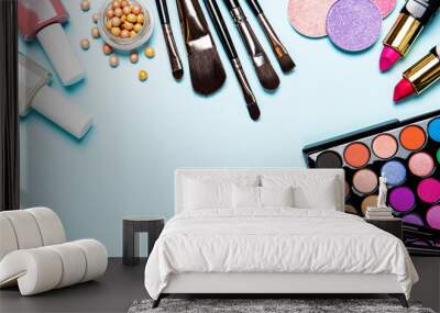 Set of decorative cosmetics Wall mural