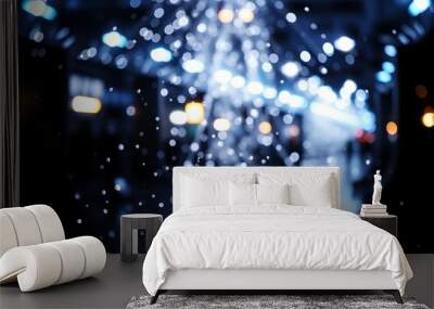 Shiny abstract background with light effect  Wall mural