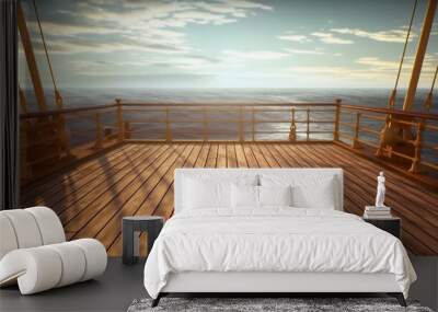 ship deck Wall mural