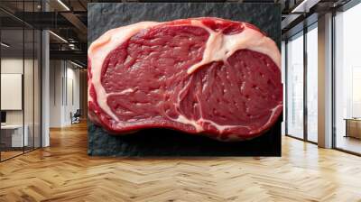 top view raw meat concept2. High quality Wall mural