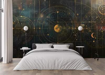 space wallpaper  Wall mural