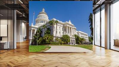 California State Capitol, Sacramento, USA. Wall mural