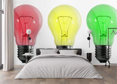 color electric lamp Wall mural