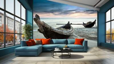 boats Wall mural