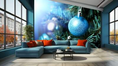 christmas tree decoration Wall mural