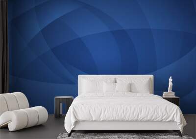 Blue abstract background Wall mural