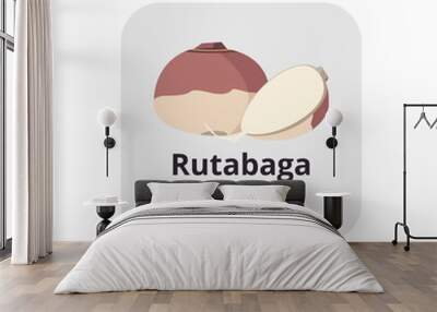 rutabaga calories Wall mural