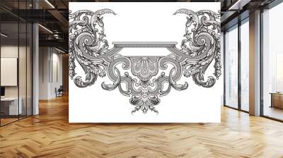 Decoration vector Wall mural