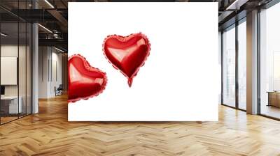 two red hearts on a transparent background  PNG
Valentine's Day Wall mural