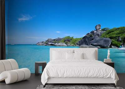 Similan Islands. Thailand Wall mural