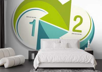 infographic-2.eps Wall mural