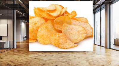 Potato chips pile Wall mural