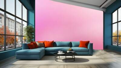 delicate pink colourful bokeh  colour gradient background Wall mural