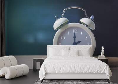 Clocks background for text Wall mural