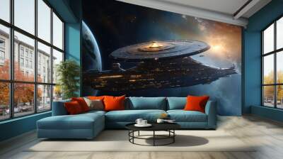 Galaxy wallpaper - The Final Frontier Wall mural