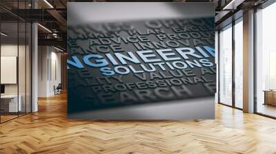 Engineering Solutions Wall mural