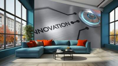 innovation concept Wall mural