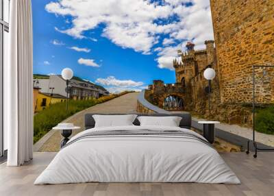 Ponferrada Castle - Ponferrada - Leon, Spain Wall mural