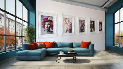 frames and pics Wall mural