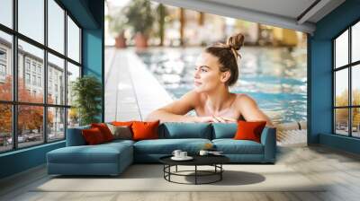 Relax in the spa Wall mural