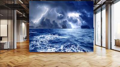 storm Wall mural