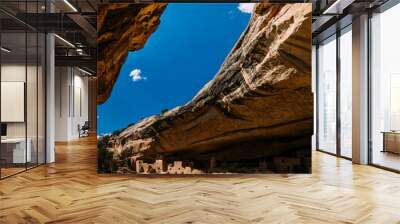 Cliff dwellings in Mesa Verde National Parks, Colorado, USA Wall mural