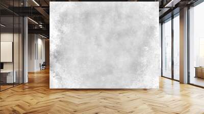 abstract white grey background or texture Wall mural