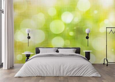 Green abstract light background Wall mural