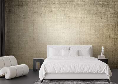 old canvas texture grunge background Wall mural