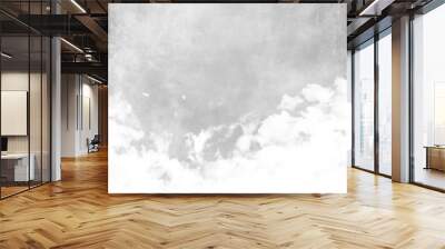 Water color like cloud on old paper texture background Wall mural