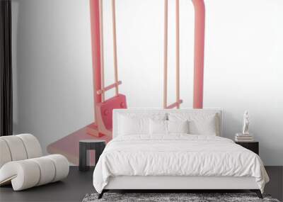 swing icon in 3D style on a white background Wall mural