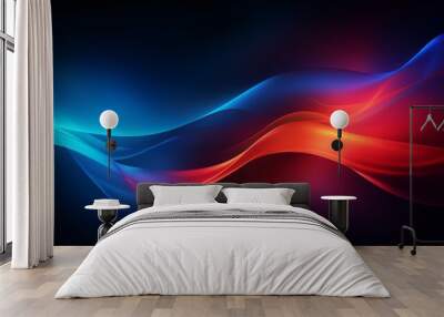 abstract colorful background Wall mural