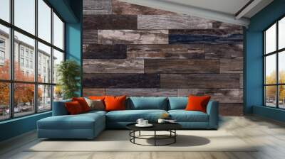 abstract grunge wood texture background Wall mural