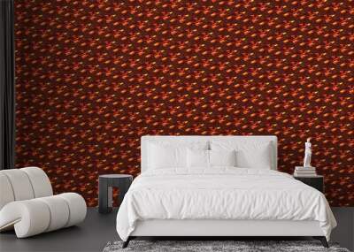 Red textured background with repeating pattern Wall mural