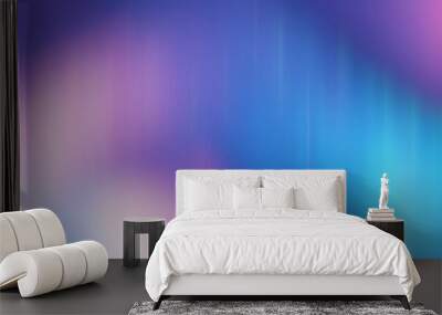 Aurora gradient type style beautiful northern lights background graphic. Wall mural