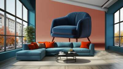 Modern armchair for living room Wall mural