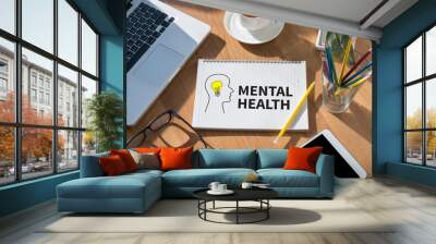 MENTAL HEALTH Wall mural