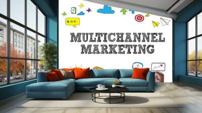 MULTICHANNEL MARKETING Wall mural