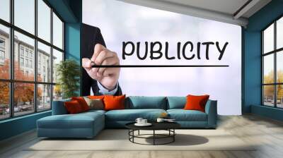 PUBLICITY Wall mural