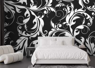 floral background Wall mural