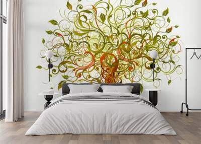 tree Wall mural